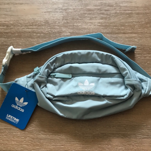 adidas fanny pack blue